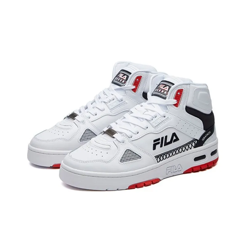 FILA Teratach Mid Top White/Red/Black-2