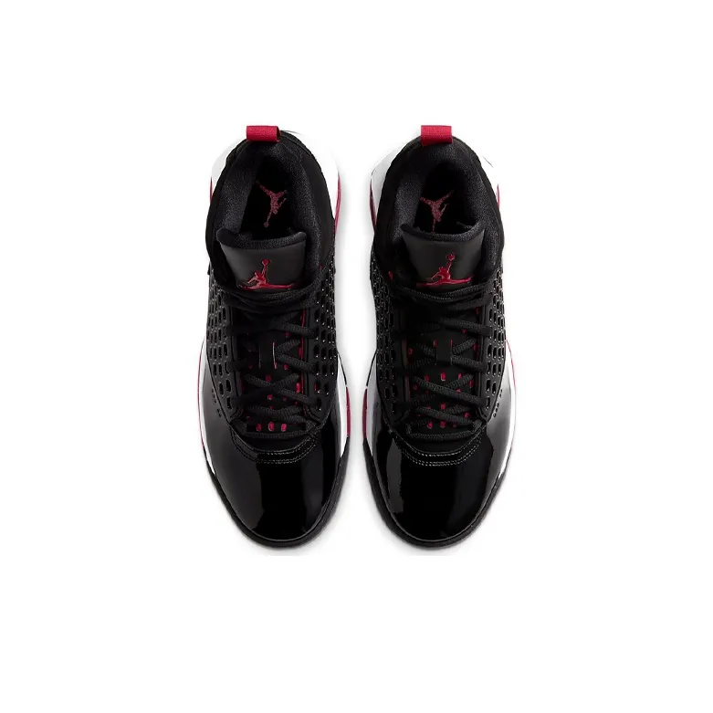 Jordan Maxin 200 Black Gym Red-3