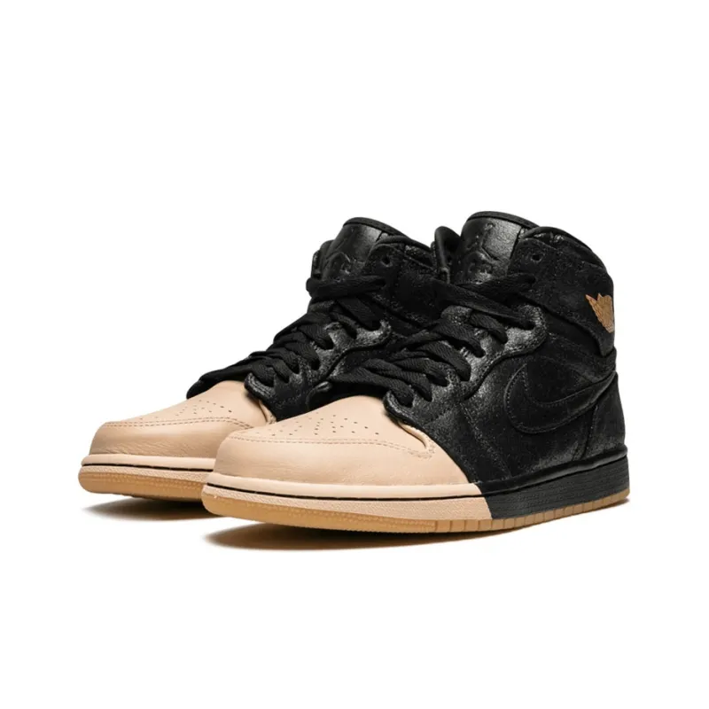 Jordan 1 Retro High Dip Toe Black Women's-2