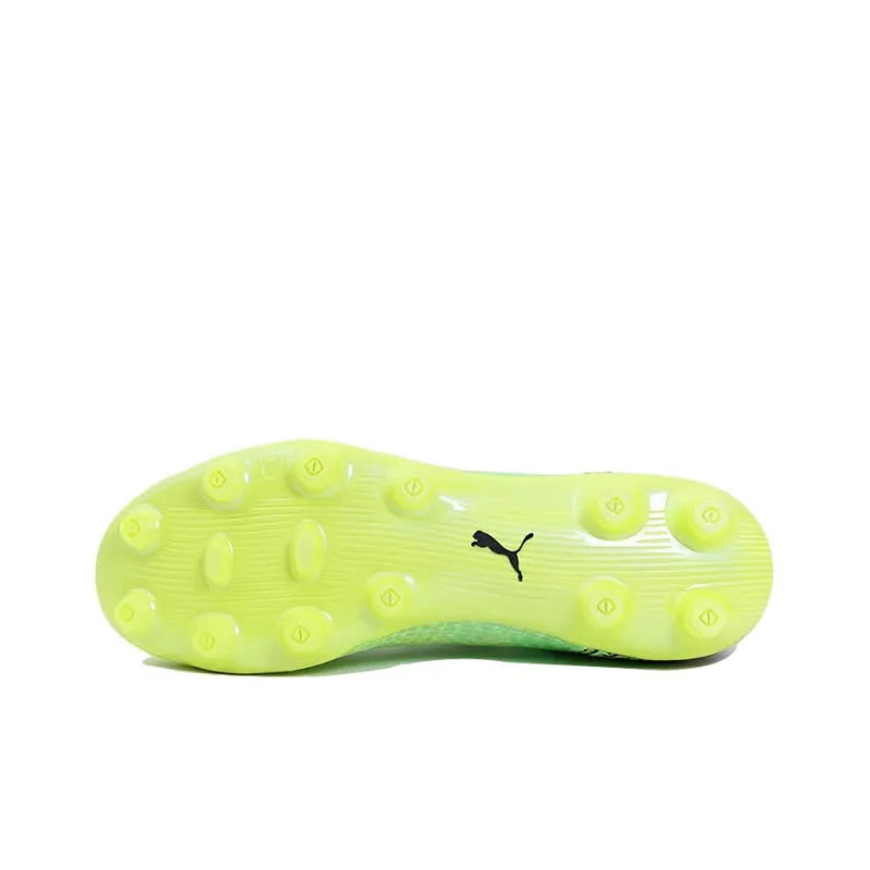 PUMA Ultra 1.3 Soccer Shoes Men Low-Top Yellow/Green-4