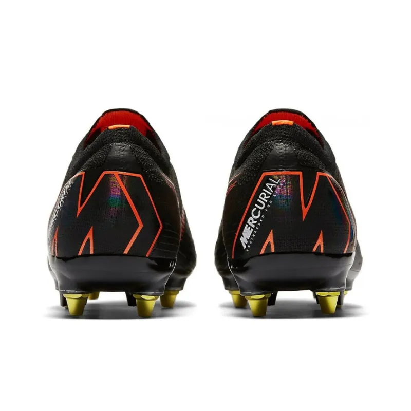Nike Mercurial Vapor 12 Elite Sg Pro Ac 'Black Orange'-4