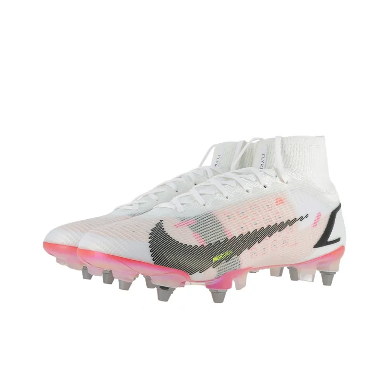 Nike Mercurial Superfly 8 Elite SG Pro AC White Pink Blast-2