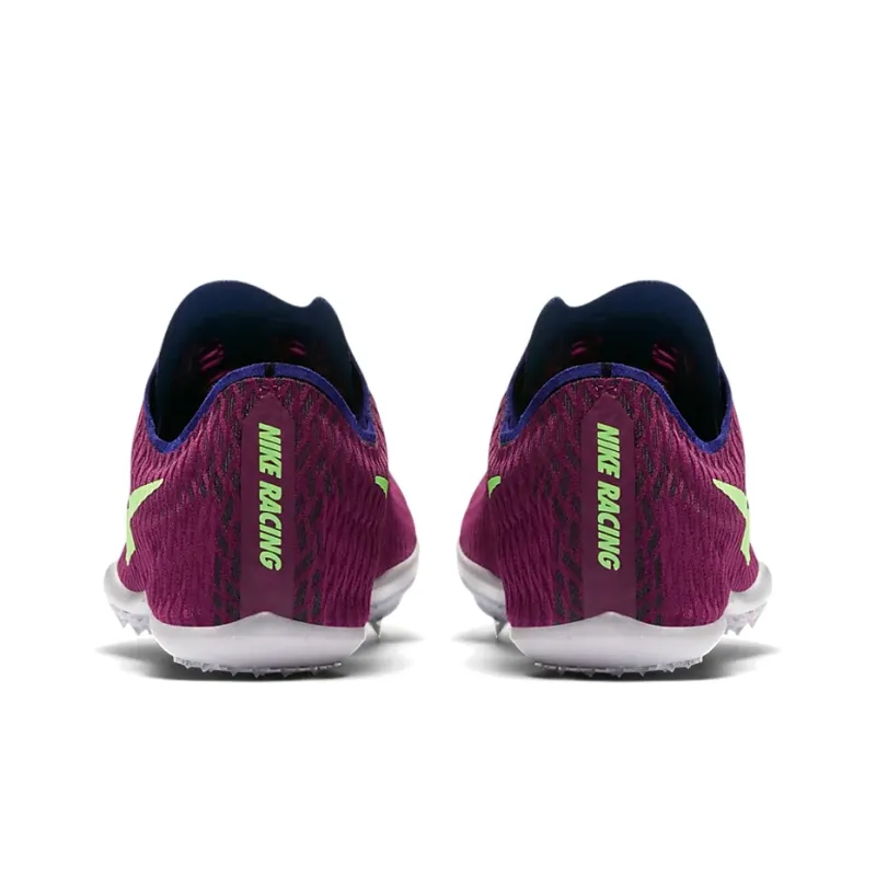 Nike Zoom Mamba 5 Cushioned Slip-Resistant Low-Top Training Shoes Unisex Purple Green-4