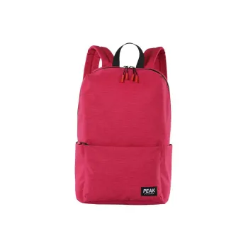 PEAK Fabric Backpack Regular Unisex Rose Red