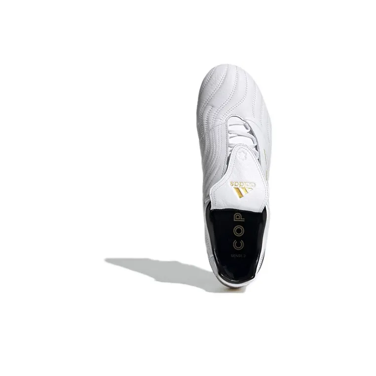 Adidas Copa Kapitan.2 FG Rubber Long Studs Slip-Resistant Soccer Shoes Unisex White Black-4