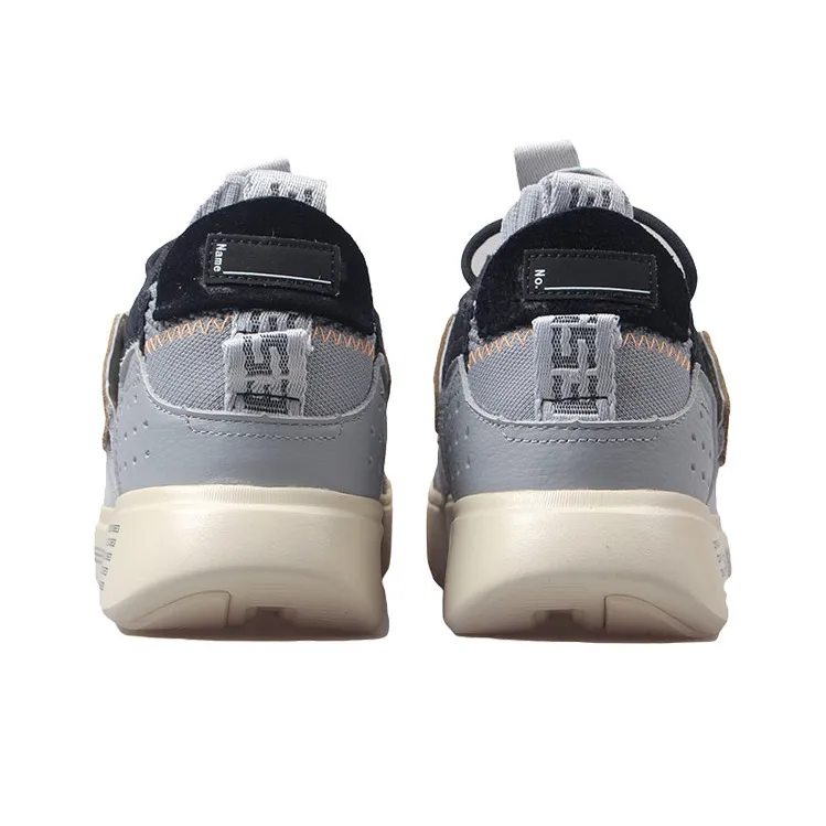 LiNing Essence 2 ACE Anti Slip Wear Resistant Mid Top Basketball Shoes Men's Gray-4