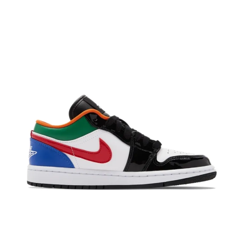 Jordan 1 Low Multi Color Black Toe Women's-1