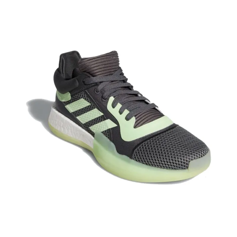 Adidas Marquee Boost Low Glow Green-2