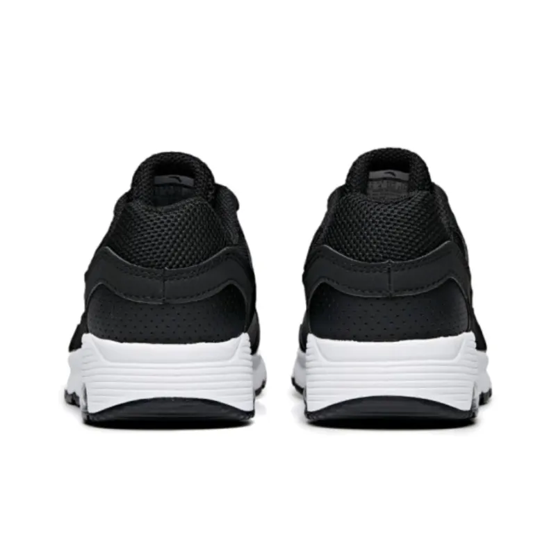 Anta Variety Training Collection Cushioning Breathable Low Top Training Shoes Women's Black White Gold-3