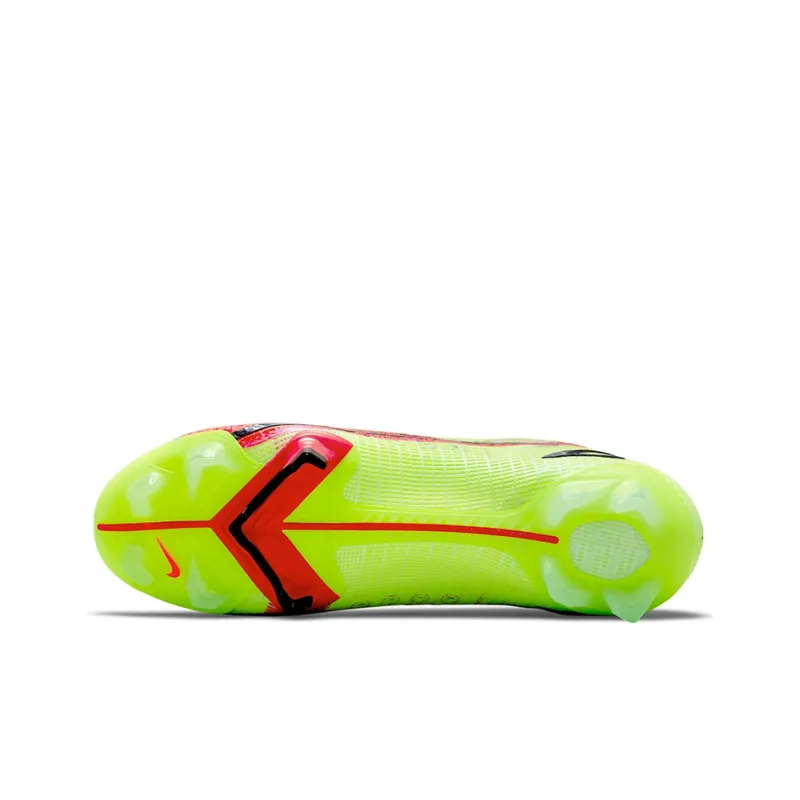 Nike Mercurial Vapor 14 Elite Fg Volt Black Bright Crimson-5