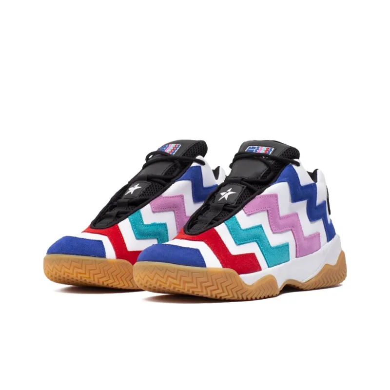 Vltg Converse Mid 'White Multi Color' Women's-2