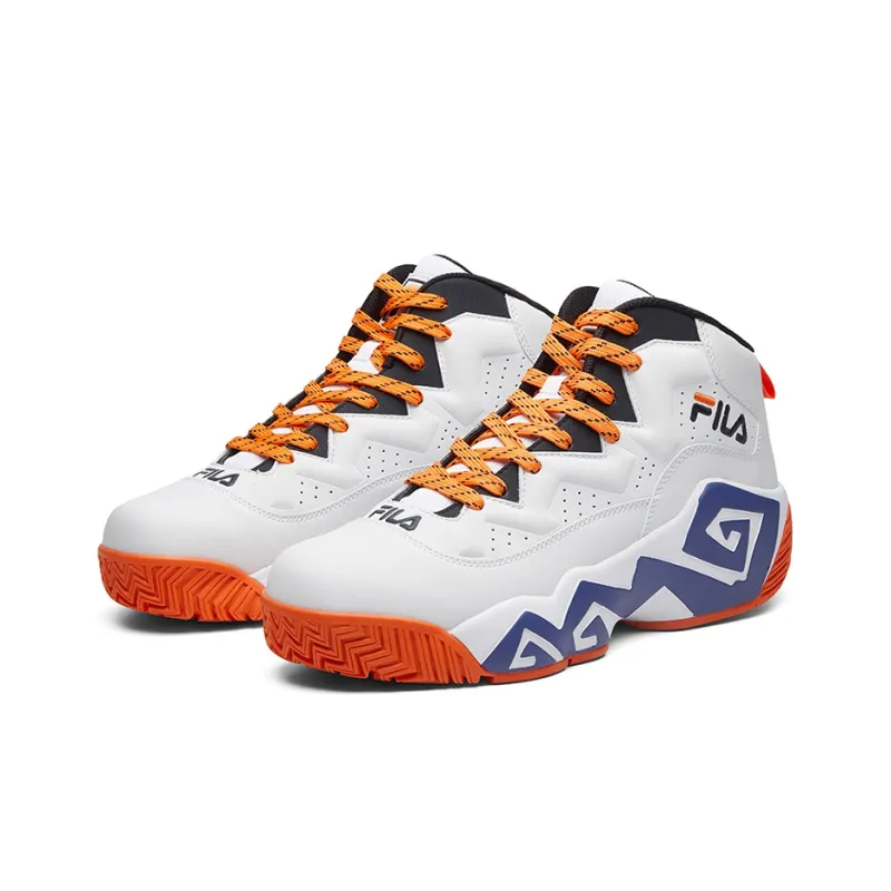 FILA Mb 1 High Baeketball Shoes Black/White-2