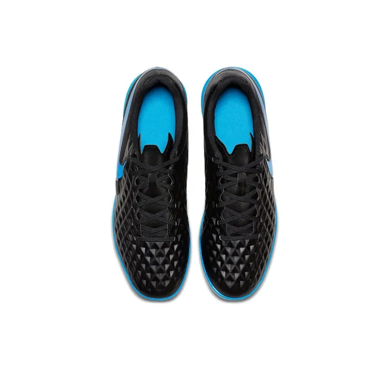 Nike Legend 8 Club Tf Turf Soccer Shoes Black/Blue-3