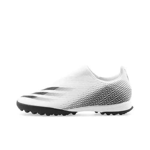 Adidas X GHOSTED Soccer Shoes Men Low-Top White/Black