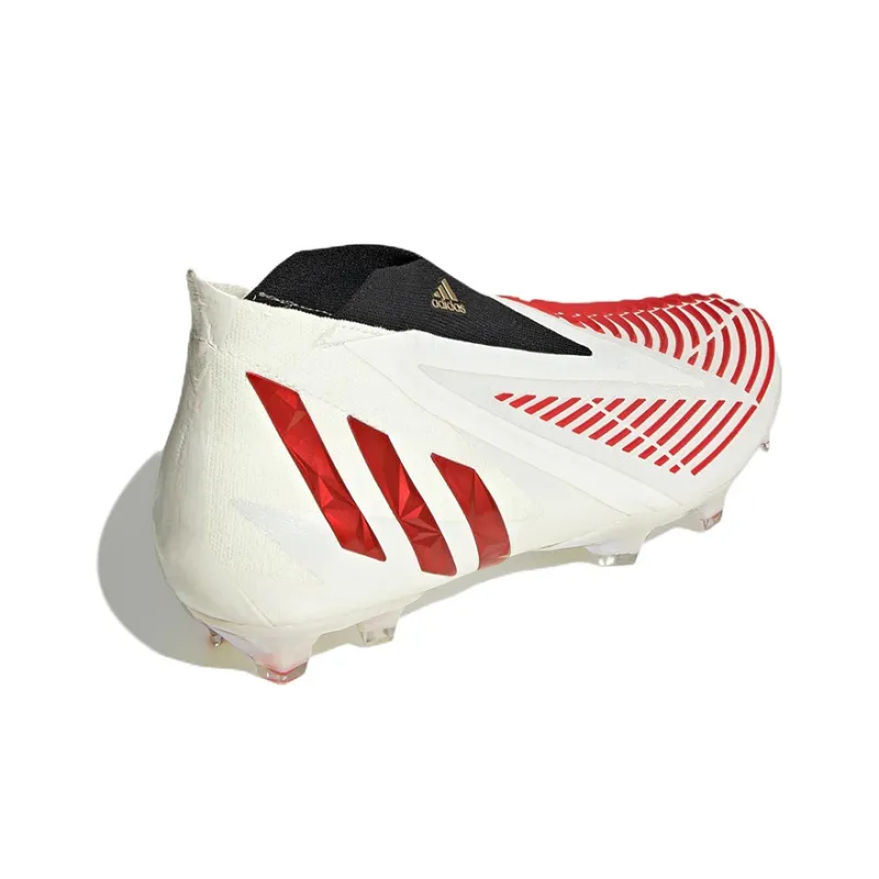 adidas Predator Edge+ FG 'Off White Vivid Red'-3