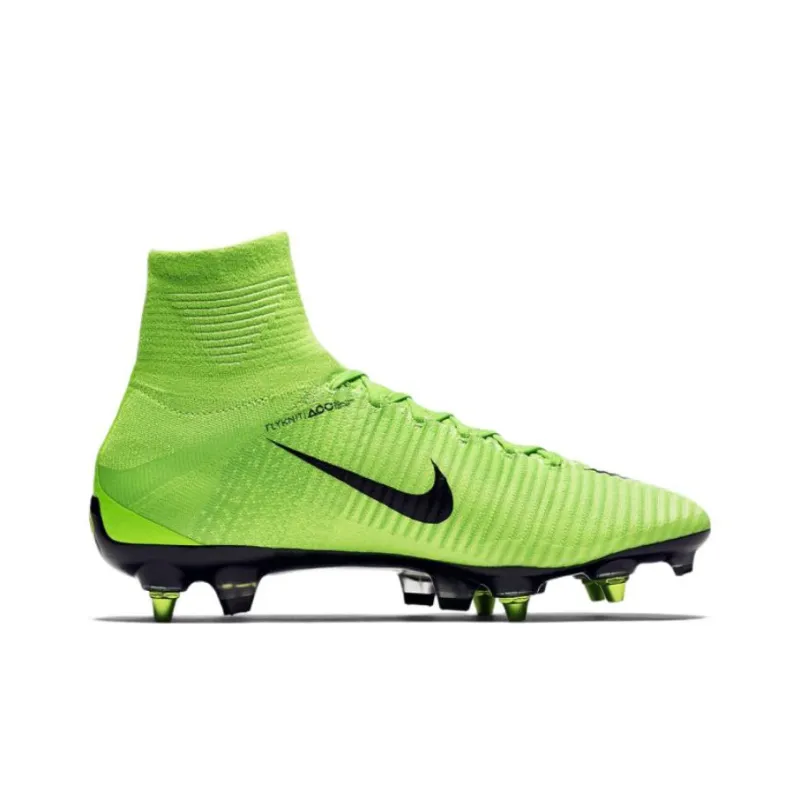 Nike Mercurial Superfly 5 Soccer Shoes Men High Top Green/Black-1