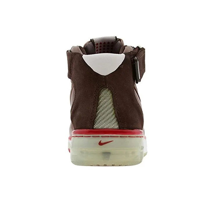 Nike Air Forct 25 League Pack Houston Rockets 'Brown Red'-3
