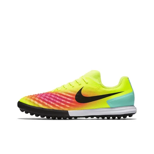 Nike MagistaX Finale 2 TF Soccer Shoes Men Low-Top Yellow/Red/Black/Blue