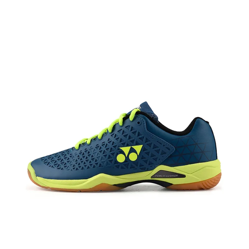 YONEX Badminton Shoes Unisex Low Top Green Yellow-0