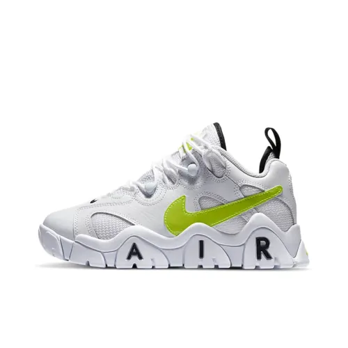 Nike Air Barrage Low White Black Volt GS