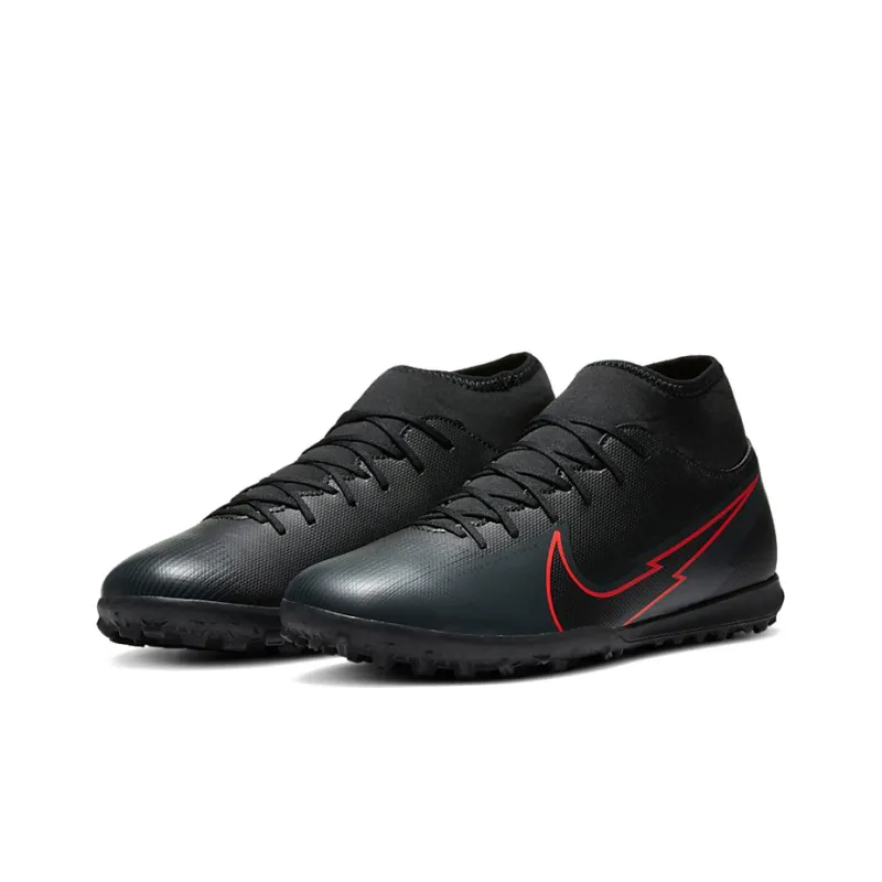 Nike Mercurial Superfly 7 Club Tf Turf 'Black Red'-2