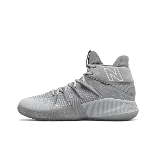 New Balance NB OMN1S Vintage Basketball Shoes Men High-Top Gray White