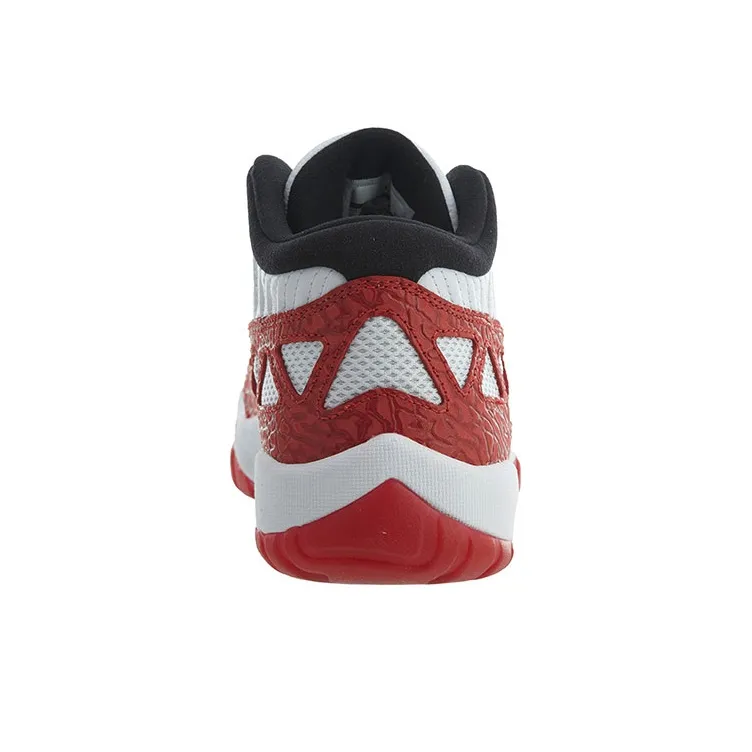 Jordan 11 Retro Low Ie White Gym Red-3
