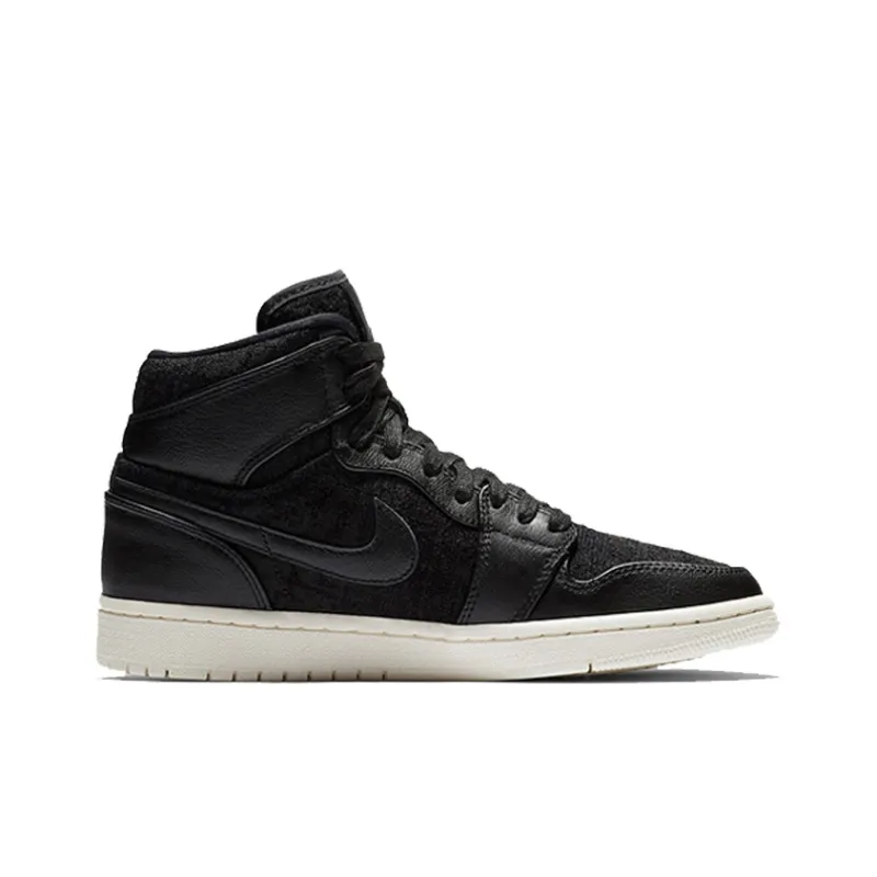 Jordan 1 Retro High Black Sail Women's-1