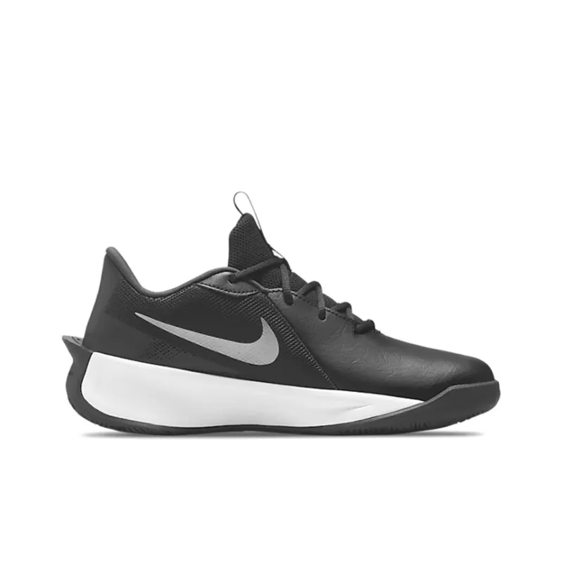 Nike Team Hustle Quick 3 'Black Metallic Silver' GS-1