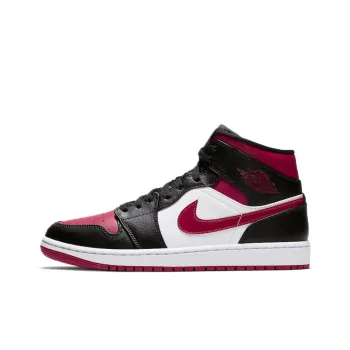Jordan 1 Mid 'Bred Toe'
