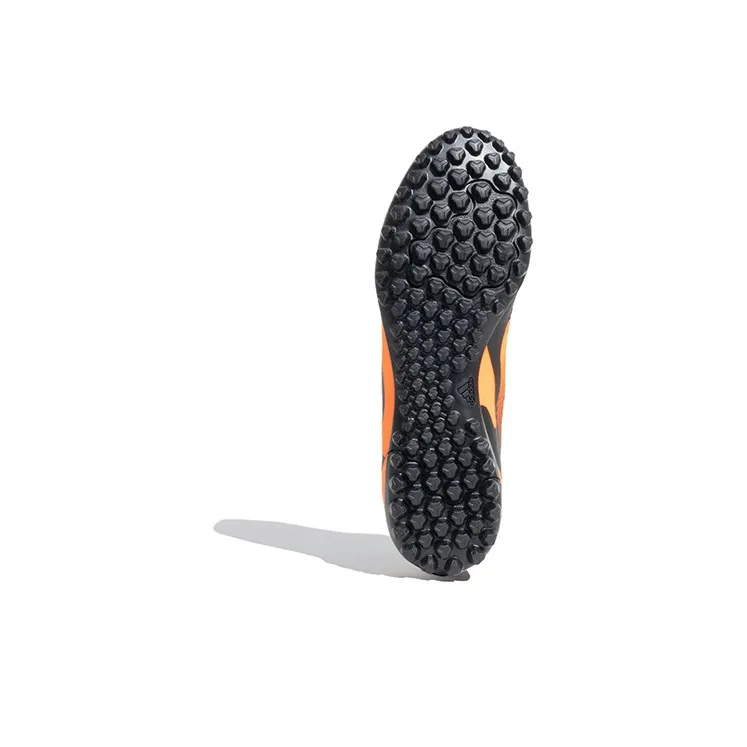 Adidas Messi Messi.4 TF Artificial Grass Lightweight Wear-resistant And Non-slip Soccer Shoes Orange Black-5