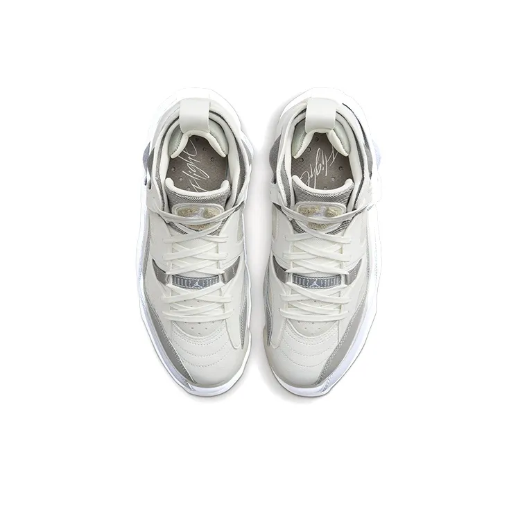 Jordan Jumpman Two Trey Medium Grey White Women's-3