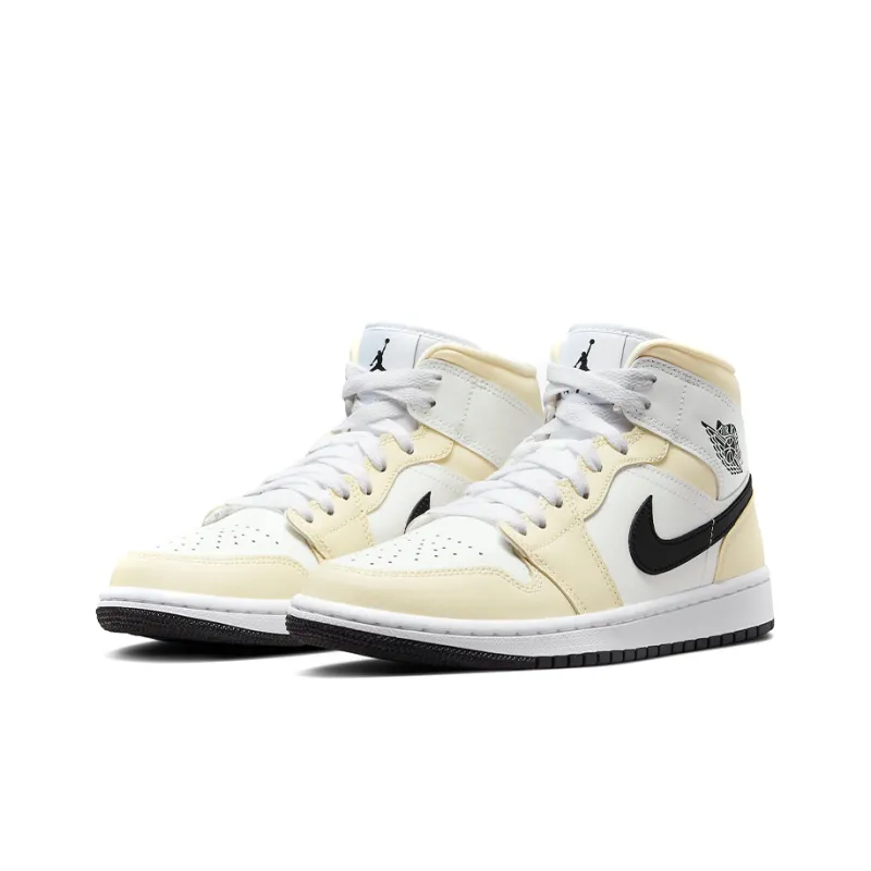JORDAN 1 Mid Coconut Milk Women's-2