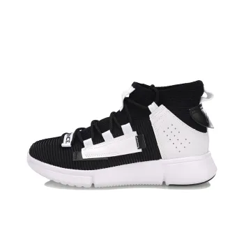 LINING Essence 2 Vintage Basketball Shoes Women's Mid Top Black/White