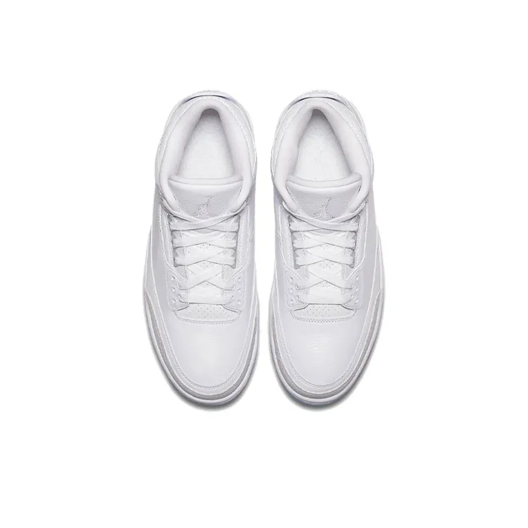 Jordan 3 Retro 'Pure White' 2018-3