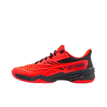 YONEX Power Cushion Low Top Badminton Shoes Unisex Bright Red