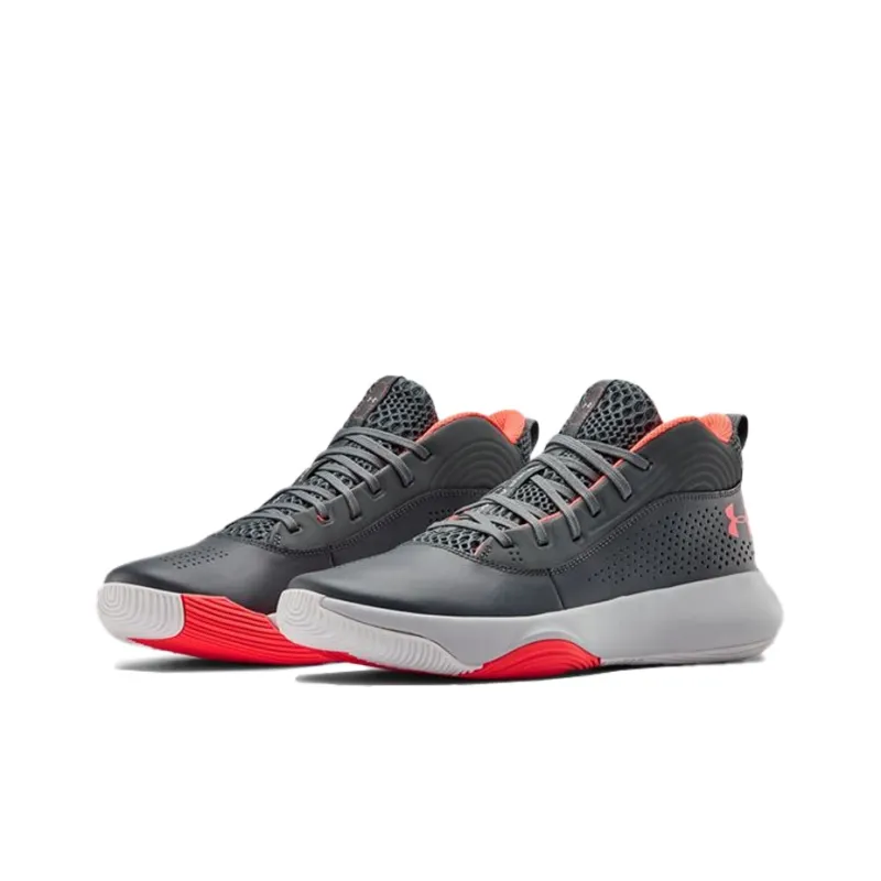 Under Armour Lockdown 4 Grey/Red-2