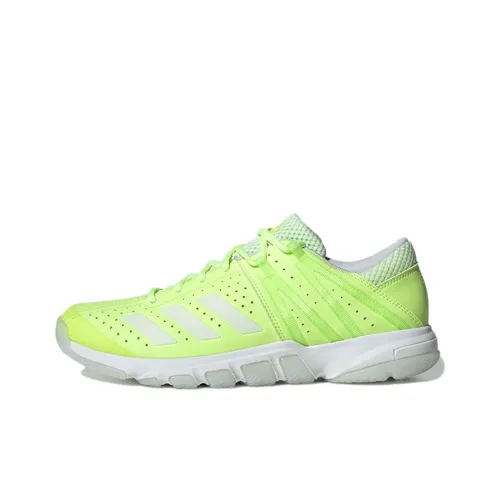 Adidas Wucht P5 Badminton Shoes Women's Low-Top Fresh Green