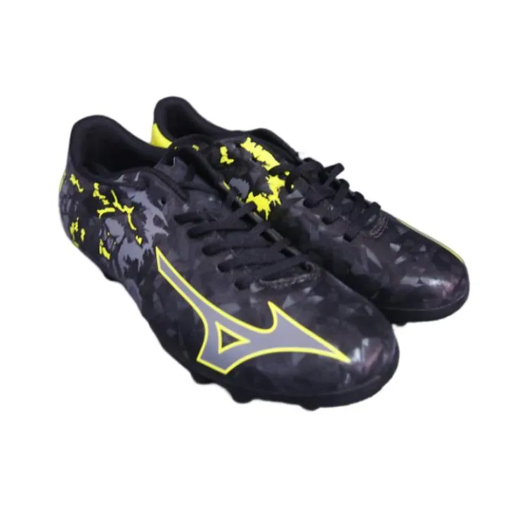 Mizuno Men Ryuou Ag Soccer Shoes 'Black Yellow'-1