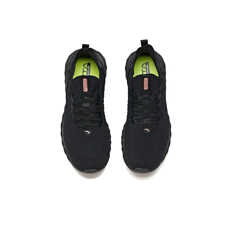 Anta Variety Training Collection Cushioning Anti Slip And Wear Resistant Low Top Training Shoes Men's Standard Black-2