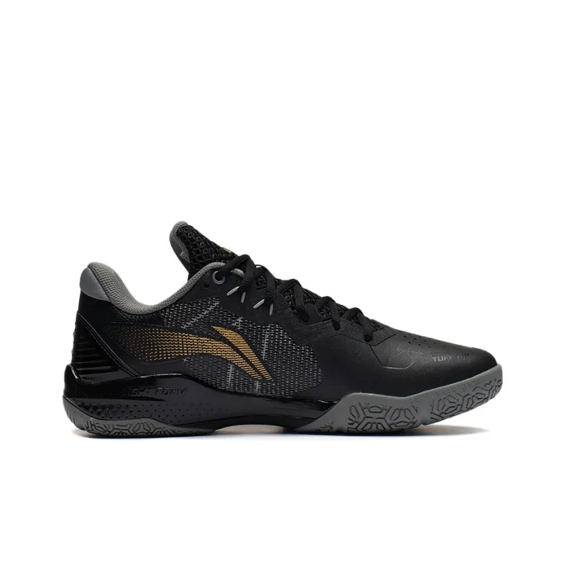 LiNing Thunder Series Thunder CL Anti-Slip Wear-Resistant Low-Top Badminton Shoes Unisex Black-1