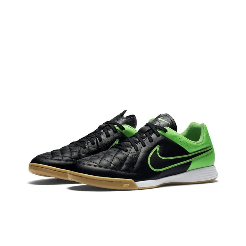 Nike Tiempo Genio Leather Ic 'Black Green'-1
