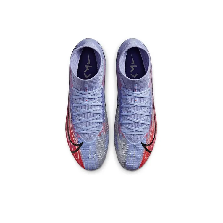 Nike Mercurial Superfly 8 Fg Kylian Mbappe Flames Purple Sole-3