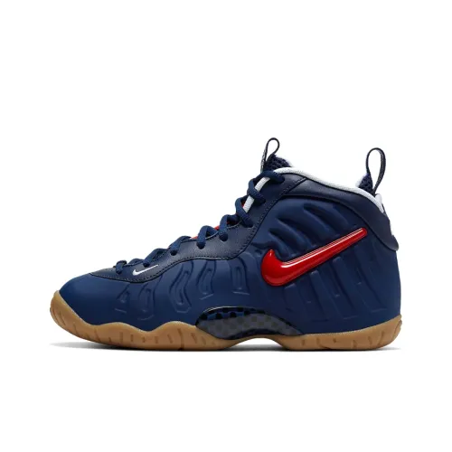 Nike Air Foamposite Pro Blue Void University Red GS