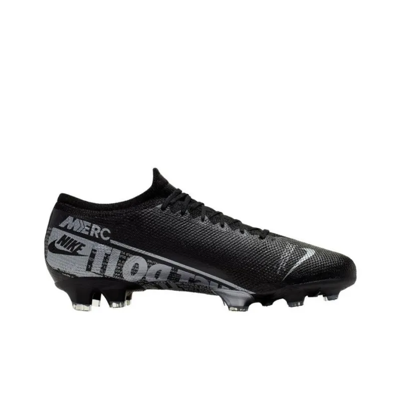 Nike Mercurial Vapor 13 Pro Fg Black Matte Silver-1