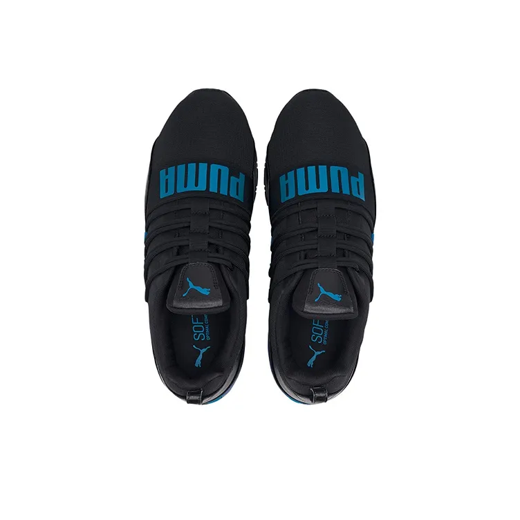 PUMA Cell Regulate Mesh Low top Running Shoes Black/Blue-3