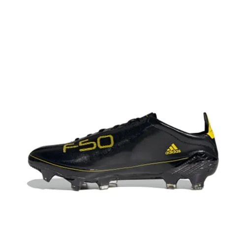 Adidas F50 Soccer Shoes Men Low-Top Black/Yellow