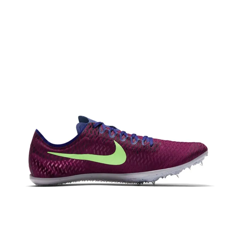 Nike Zoom Mamba 5 Cushioned Slip-Resistant Low-Top Training Shoes Unisex Purple Green-1