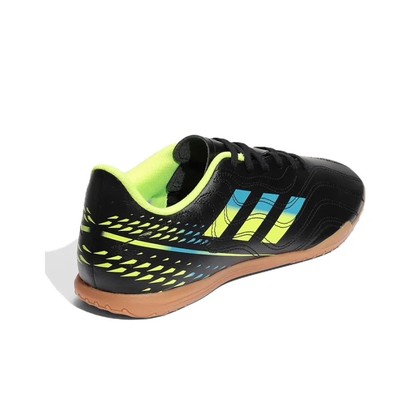 Adidas Copa Sense.4 Anti-Slip And Wear-Resistant Lightweight Soccer Shoes Men's Black-yellow-brown-3