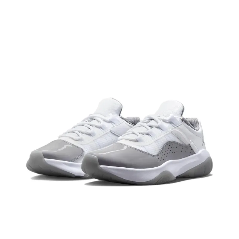 JORDAN 11 CMFT LowWhite Black Cement Grey Women's-2